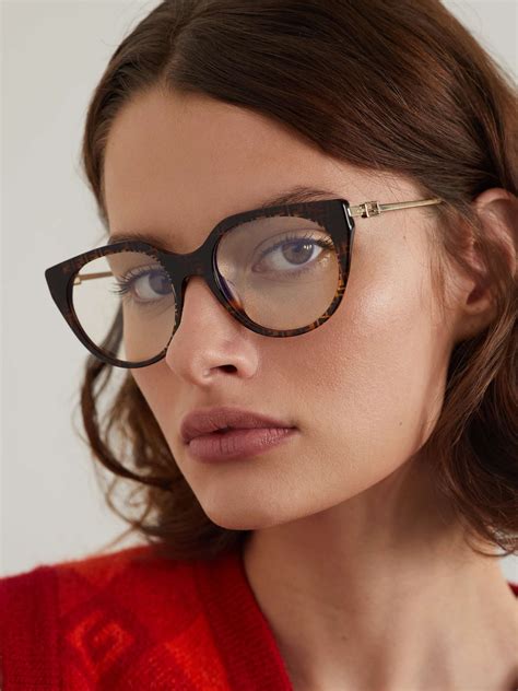cat eye fendi glasses